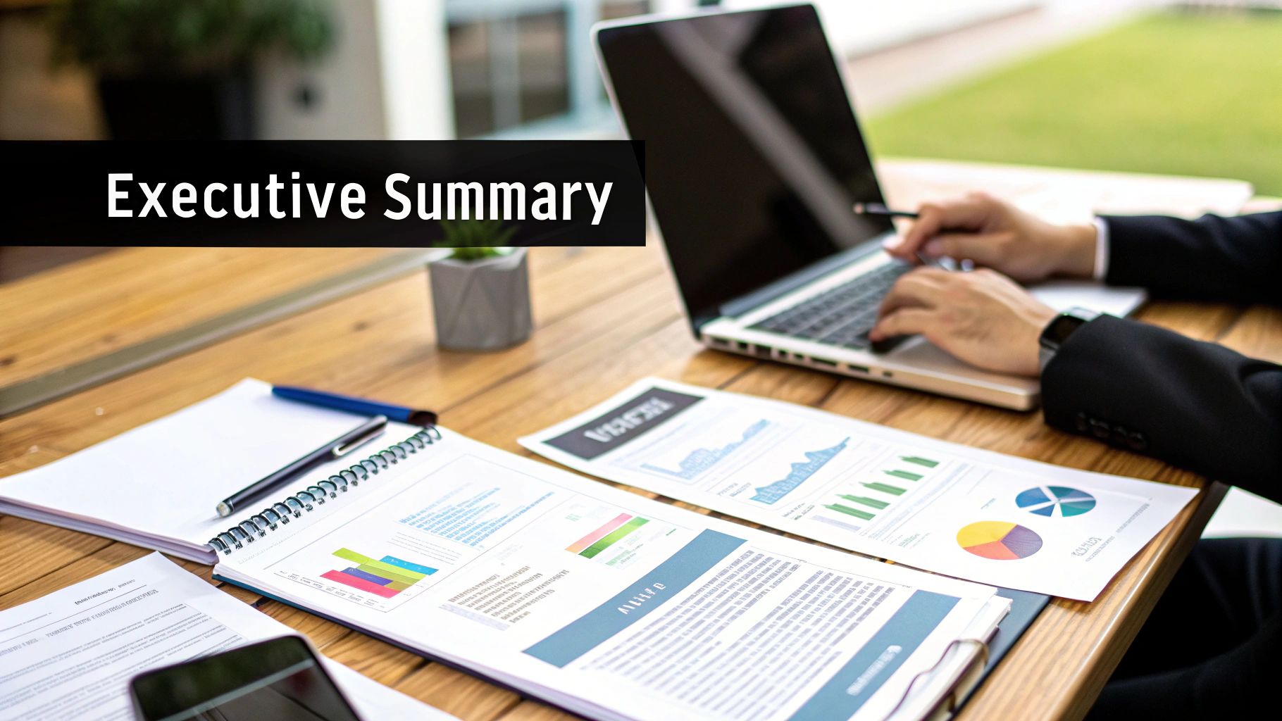 Reviewing financial charts and reports while building a Shopify annual operating plan
