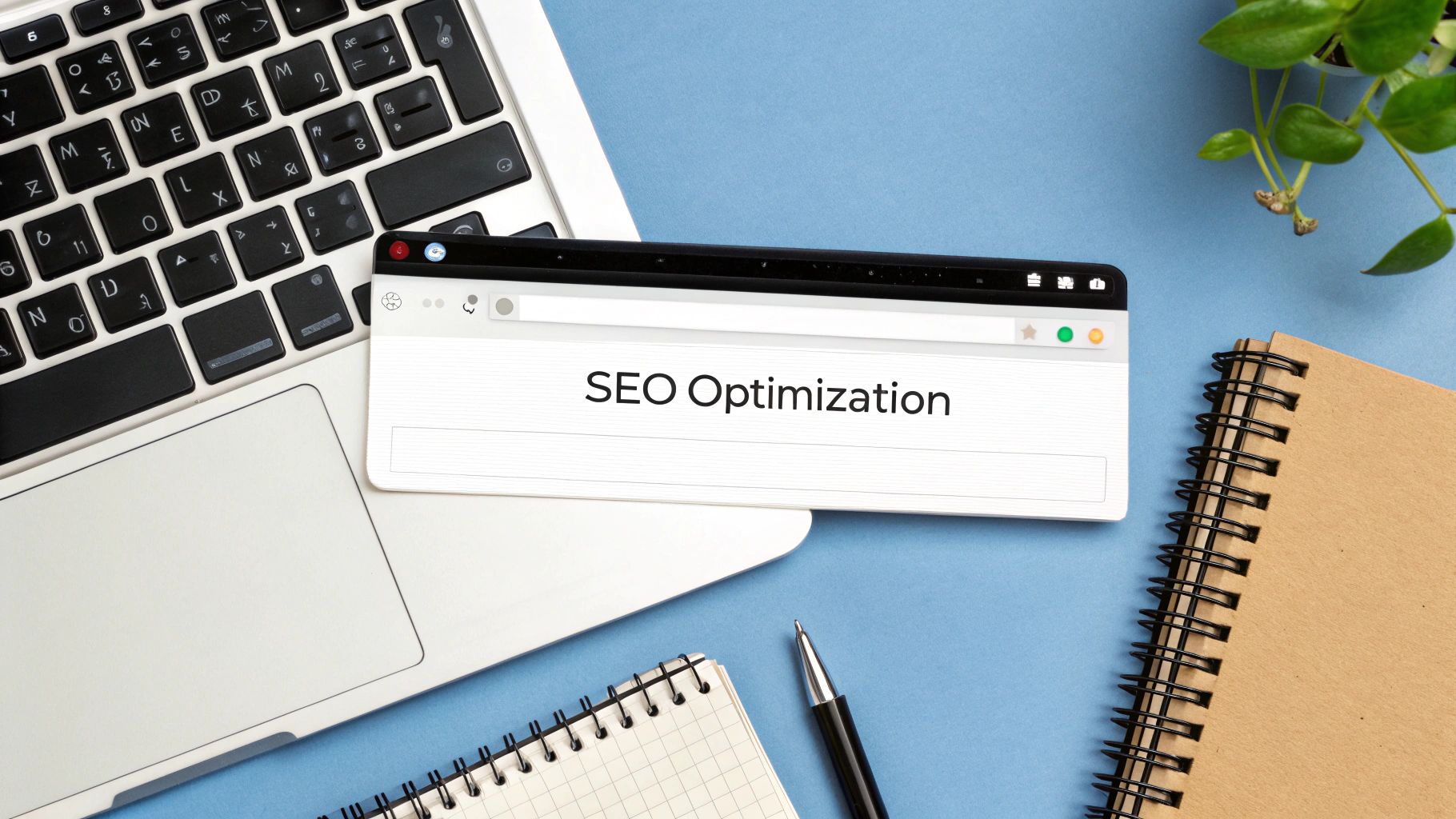 Laptop browser open to SEO optimization, a cost-effective way to promote your business